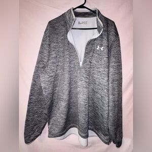 Under Armour Gray Zip Up Sweater